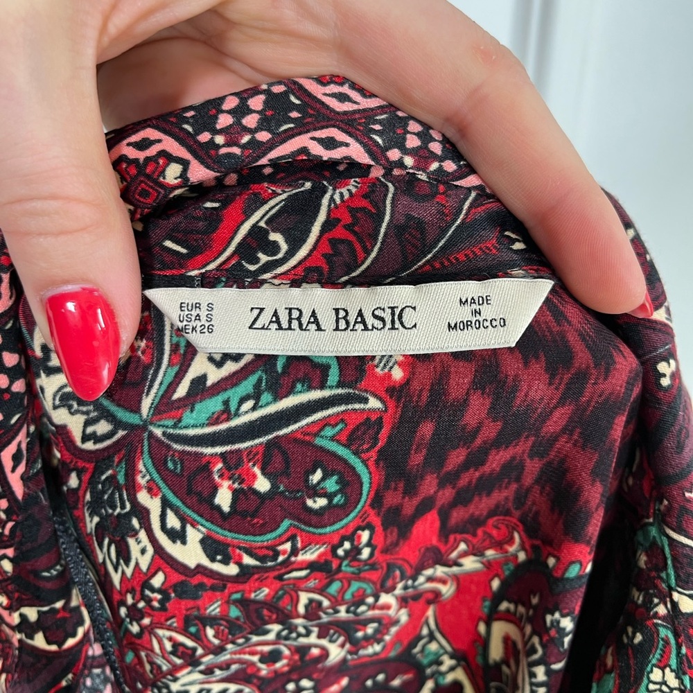Zara Button Blouse - Picture 4 of 4